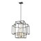 Z-Lite Titania 4 Light Pendant, Bronze + Olde Brass 454-22BRZ-OBR - alternate 2